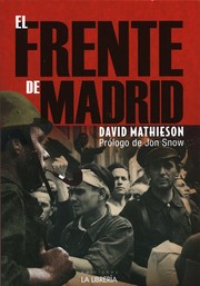 Cover of: El frente de Madrid by 