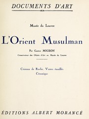 Cover of: L' Orient musulman