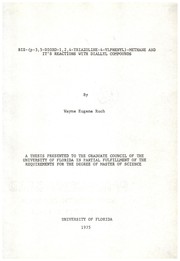 Bis-(p-3,5-dioxo-1,2,4-triazoline-4-ylphenyl)-methane and its reactions with diallyl compounds by Wayne Eugene Ruch