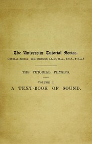 Cover of: The tutorial physics by Edmund Catchpool, Edmund Catchpool