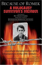 Cover of: Because of Romek: A Holocaust Survivor's Memoir, Second Edition