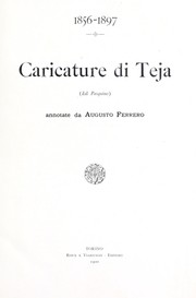 Cover of: Caricature di Teja: (dal Pasquino)