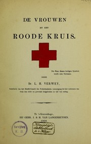 Cover of: De vrouwen en het roode kruis