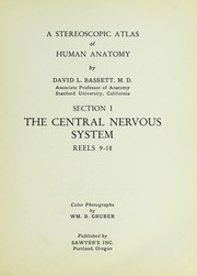 Cover of: A stereoscopic atlas of human anatomy. by David L. Bassett