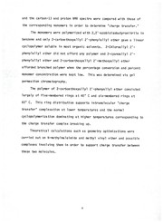 Charge transfer in cyclopolymerization and theoretical calculations for charge transfer in copolymerization