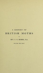 Cover of: A history of British moths
