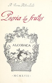 Cover of: Poesia dos frutos