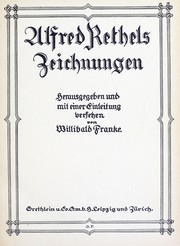 Cover of: Alfred Rethels Zeichnungen