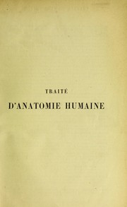 Cover of: Trait©♭ d'anatomie humaine