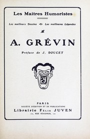 A. Grévin by Alfred Grévin