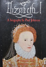 Cover of: Elizabeth I by Paul Bede Johnson