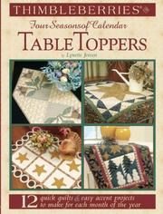 Cover of: Thimbleberries Four Seasons of Calendar TableToppers