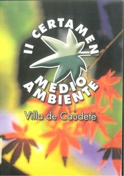 Cover of: II Certamen de Medio Ambiente "Villa de Caudete"