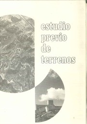 Cover of: Estudio previo de terrenos : corredor de levante, tramo:      Alpera-Caudete