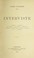 Cover of: Interviste