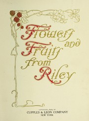 Cover of: Flowers and fruits from Riley