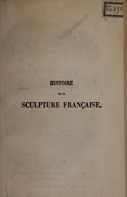 Cover of: Histoire de la sculpture française