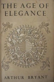 Cover of: The age of elegance, 1812-1822