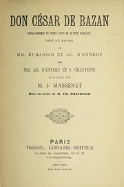 Cover of: Don Ce sar de Bazan