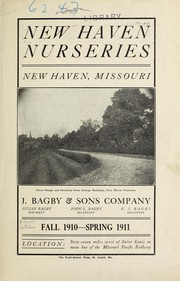 Cover of: New Haven Nurseries: fall 1910-spring 1911