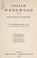 Cover of: Josiah Wedgwood, F.R.S.