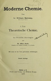Cover of: Moderne Chemie
