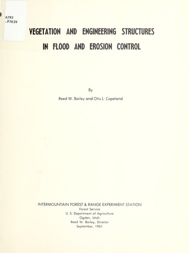 Vegetation and engineering structures in flood and erosion control by ...