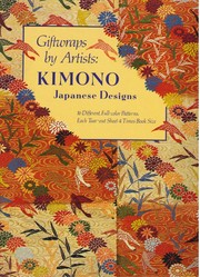 Cover of: Giftwraps by artists: Kimono Japanese designs by Introduction by Arlene Raven