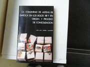 Cover of: La comunidad de aldeas de Daroca en los siglos XIII y XIV: orígenes y proceso de consolidación