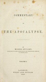 Cover of: A commentary on the Apocalypse