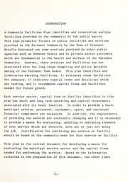 Community facilities plan, 1977 by Fairmont (N.C.). Planning Department