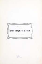Cover of: Jean-Baptiste Greuze by Jean-Baptiste Greuze