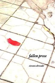 Cover of: Fallen Prose