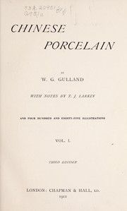 Cover of: Chinese porcelain by W. G. Gulland
