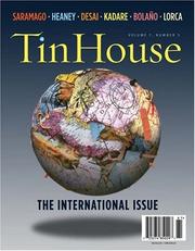 Cover of: Tin House: The International Issue (Tin House)
