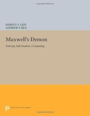 Cover of: Maxwell's Demon by Andrew F. Rex