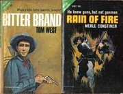 Cover of: Bitter Brand / Rain of Fire (Ace Western Double, G-607)