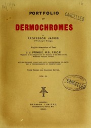 Cover of: Portfolio of dermachromes