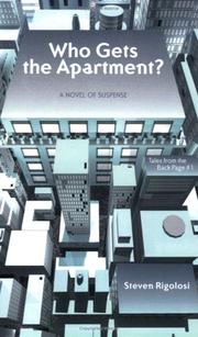 Cover of: Who Gets the Apartment? (Tales from the Back Page) (Tales from the Back Page)