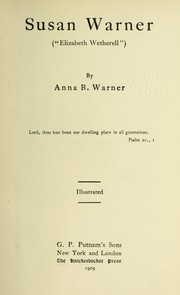 Cover of: Susan Warner