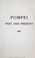 Cover of: Pompei past and present