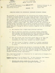 Cover of: Simplified method for determining floodwater retarding storage by United States. Soil Conservation Service. Engineering Division.