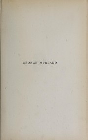 Cover of: George Morland: painter, London (1763-1804)