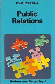 Cover of: Public Relations