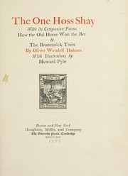 Cover of: The one hoss shay by Oliver Wendell Holmes, Sr.
