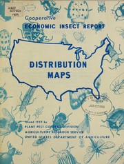 Cover of: Distribution maps of some insect pests in the United States | United States. Plant Pest Control Division