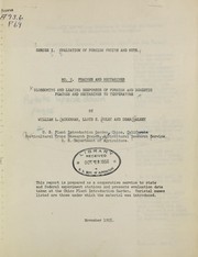 Cover of: Blossoming and leafing responses of foreign and domestic peaches and nectarines to temperature by William L. Ackerman