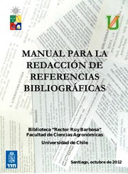 Cover of: Manual para la redacción de referencias bibliográficas