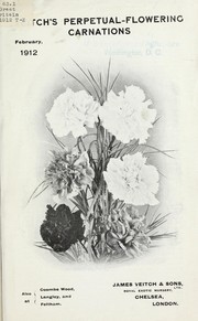 Cover of: Veitch's perpetual-flowering carnations: February, 1912