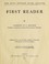 Cover of: First reader